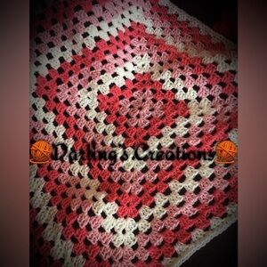 Beautiful crochet baby blanket